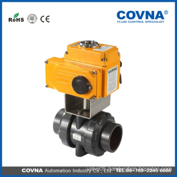 industrial water treatment electric pvc ball valve